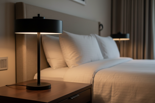 Noir Tafellamp – Luxe Minimalistisch Design