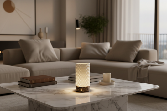 Luna Tafellamp – Luxe Marmer Design