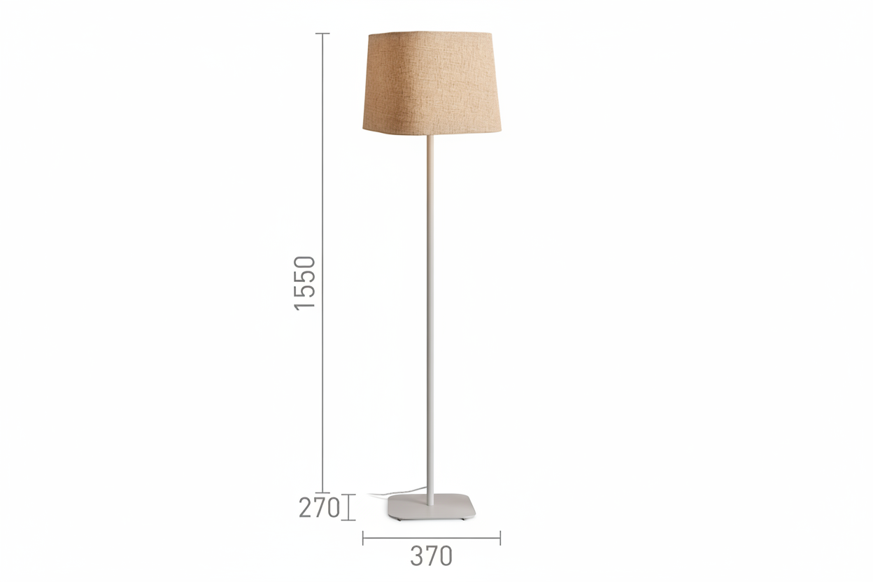 PERTH Staande Lamp – Maten