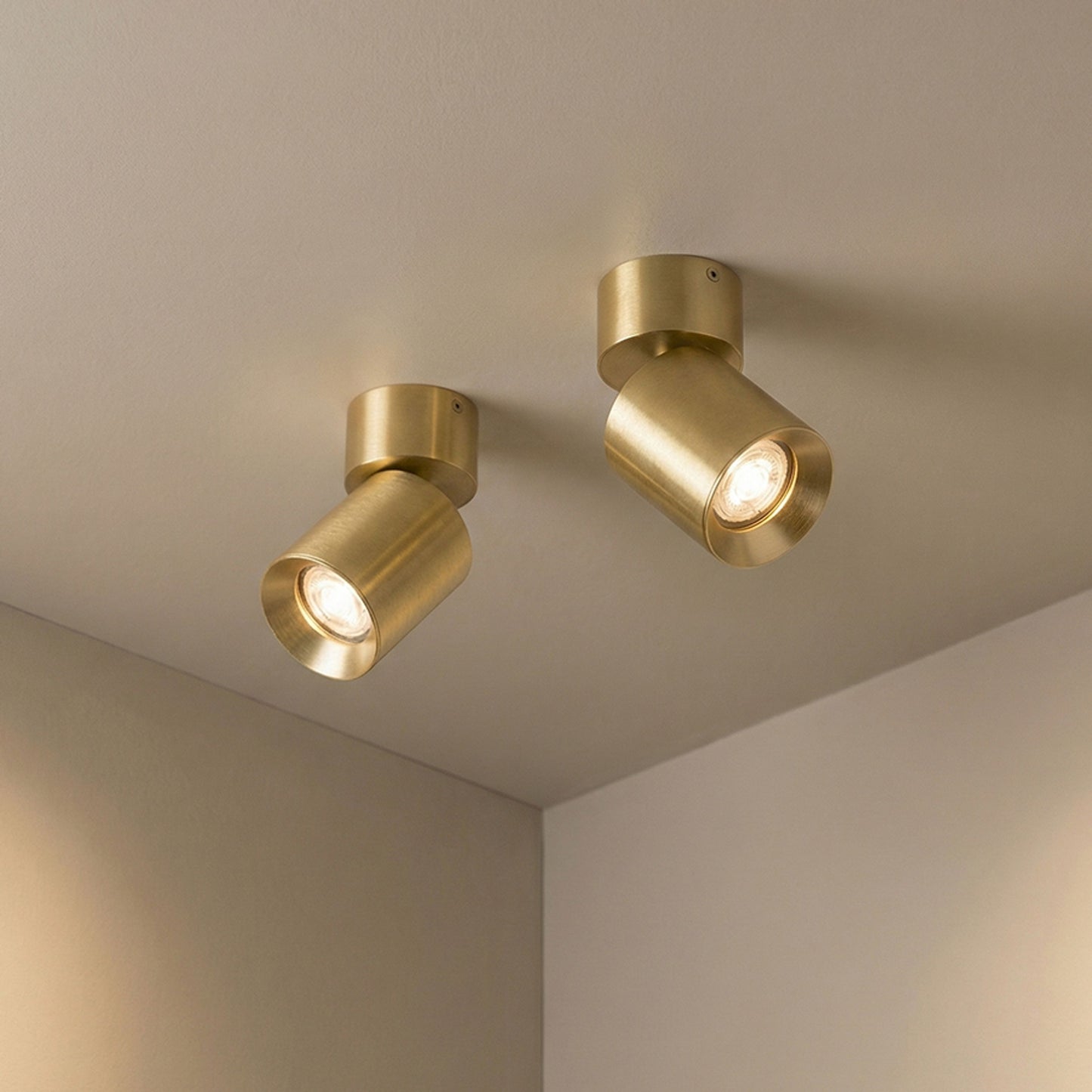 DARIO Plafondlamp Volledig Messing - meerdere units toepassing
