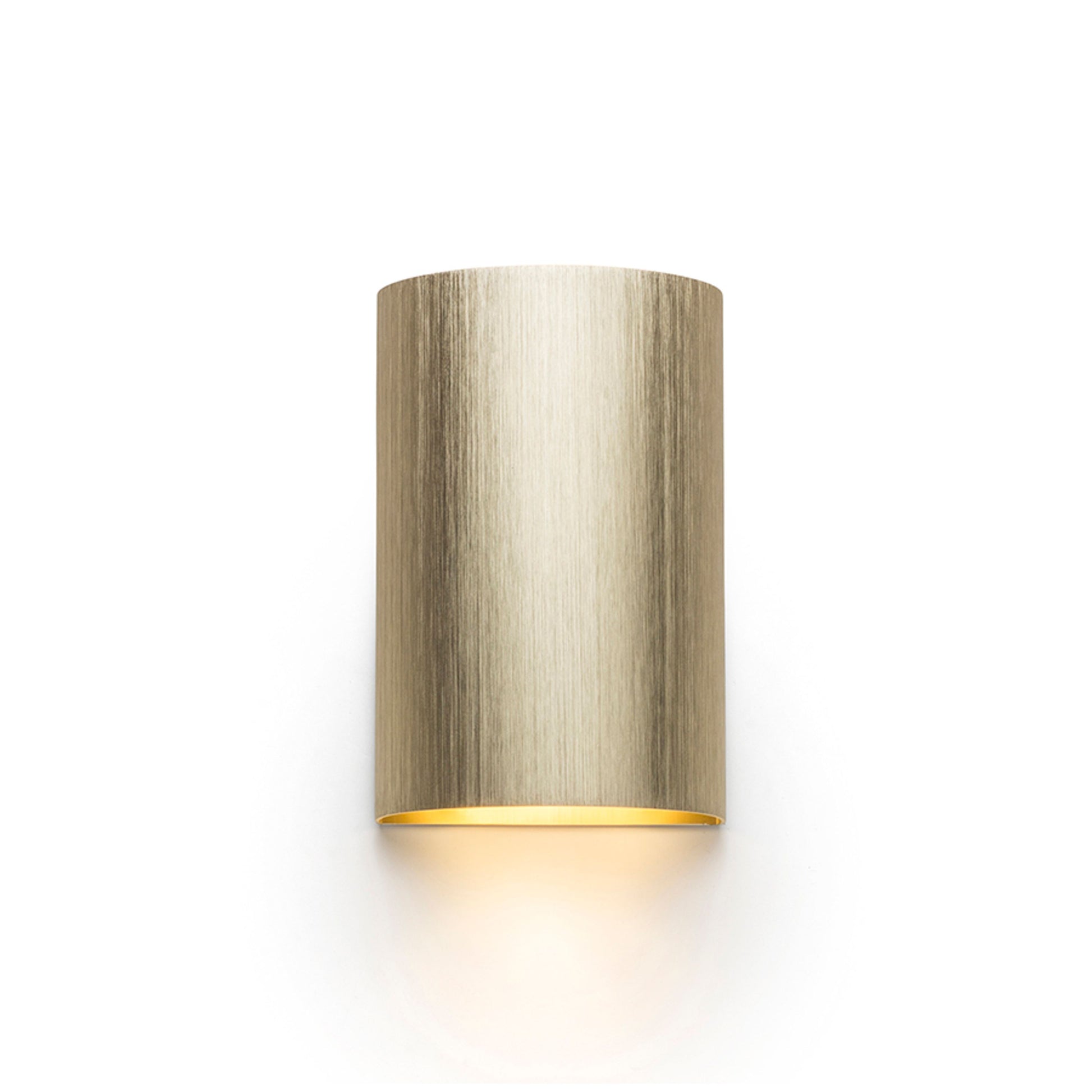 CAPRI R Wandlamp Geborsteld Messing - productfoto