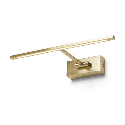 FRESCO 34 wandlamp oude messing