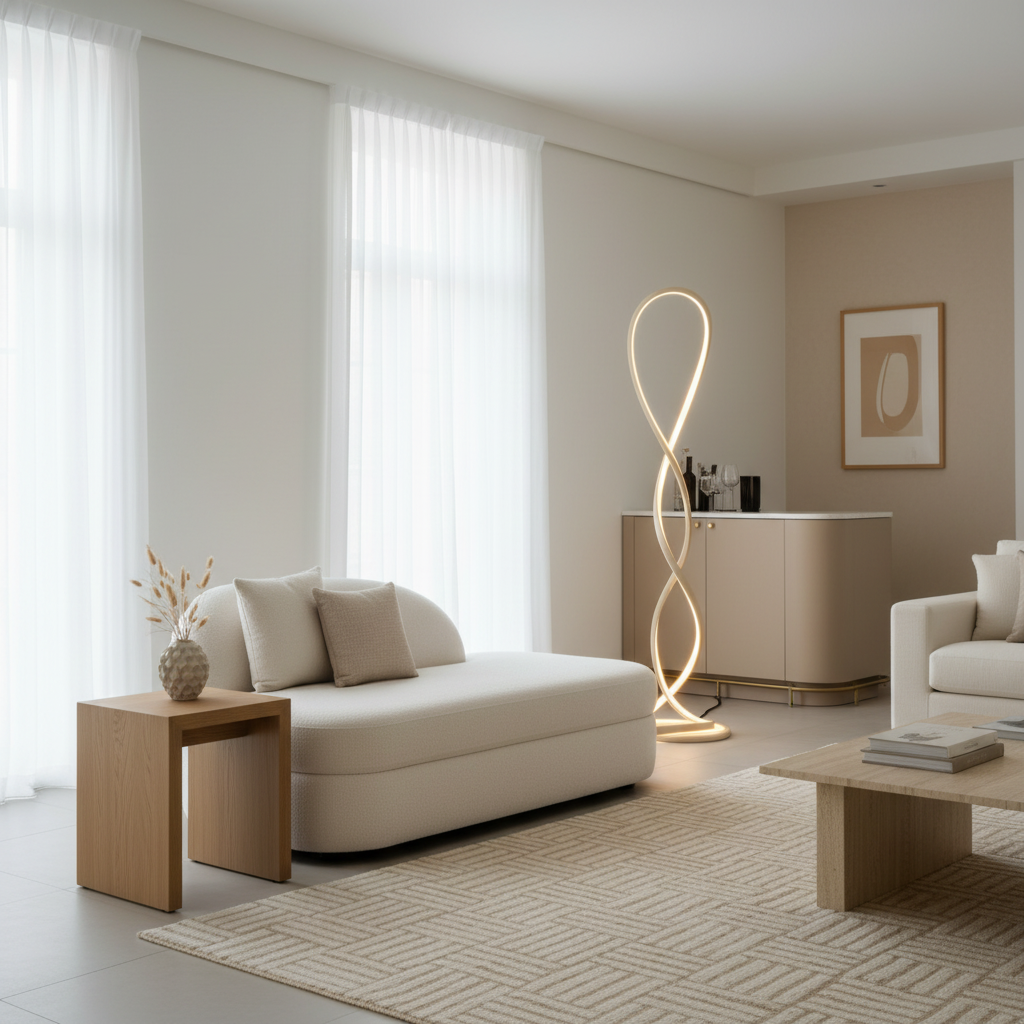 TWIST Vloerlamp — Boutique Hotel Hero v2